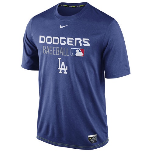 MLB L.A. Dodgers Nike Legend Team Issue Performance T-Shirt - Royal