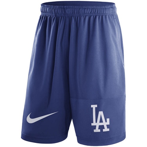 MLB Men's Los Angeles Dodgers Nike Royal Dry Fly Shorts
