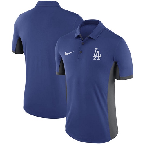 MLB Men's Los Angeles Dodgers Nike Royal Franchise Polo T-Shirt